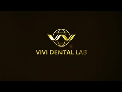 Dentiste à mâchoire complète Zirconia Bridge Implantation de couronne Translucide Esthétique